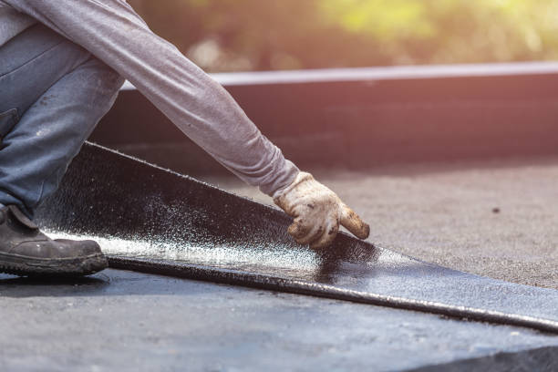 Professional Vapor Barrier Installation technician working in Forked River, NJ